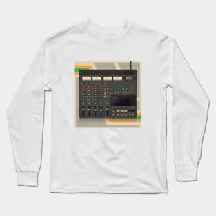 Cassette 4 Track recorder Long Sleeve T-Shirt